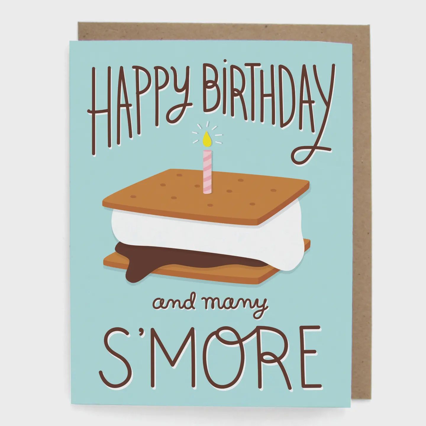 S'Mores Birthday Greeting Card