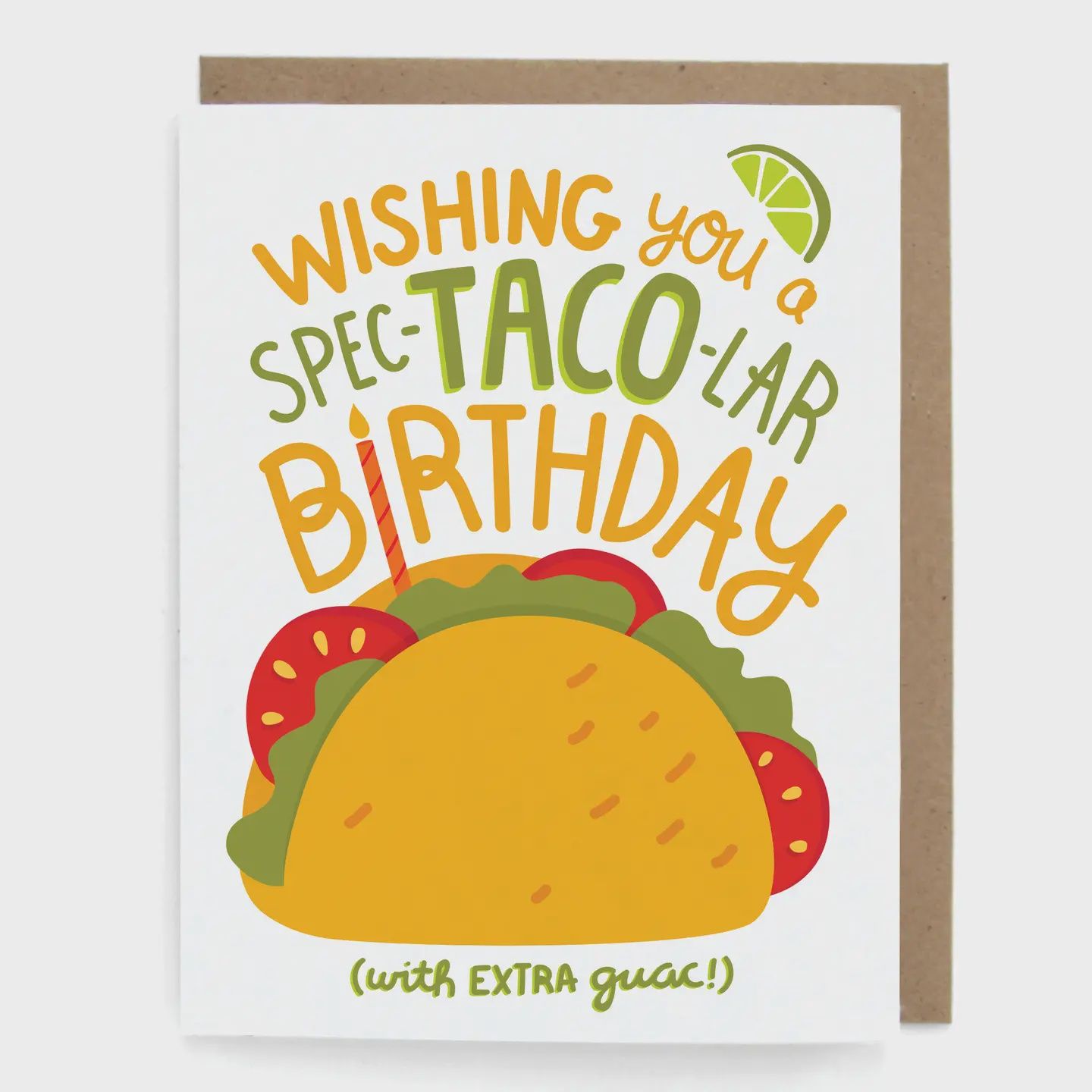 Taco Birthday Greeting Card
