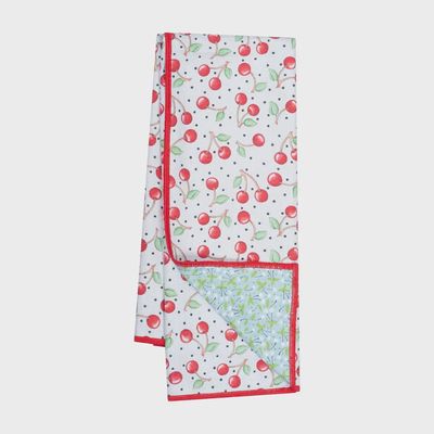 Anywhere Reversable Towel Cherry