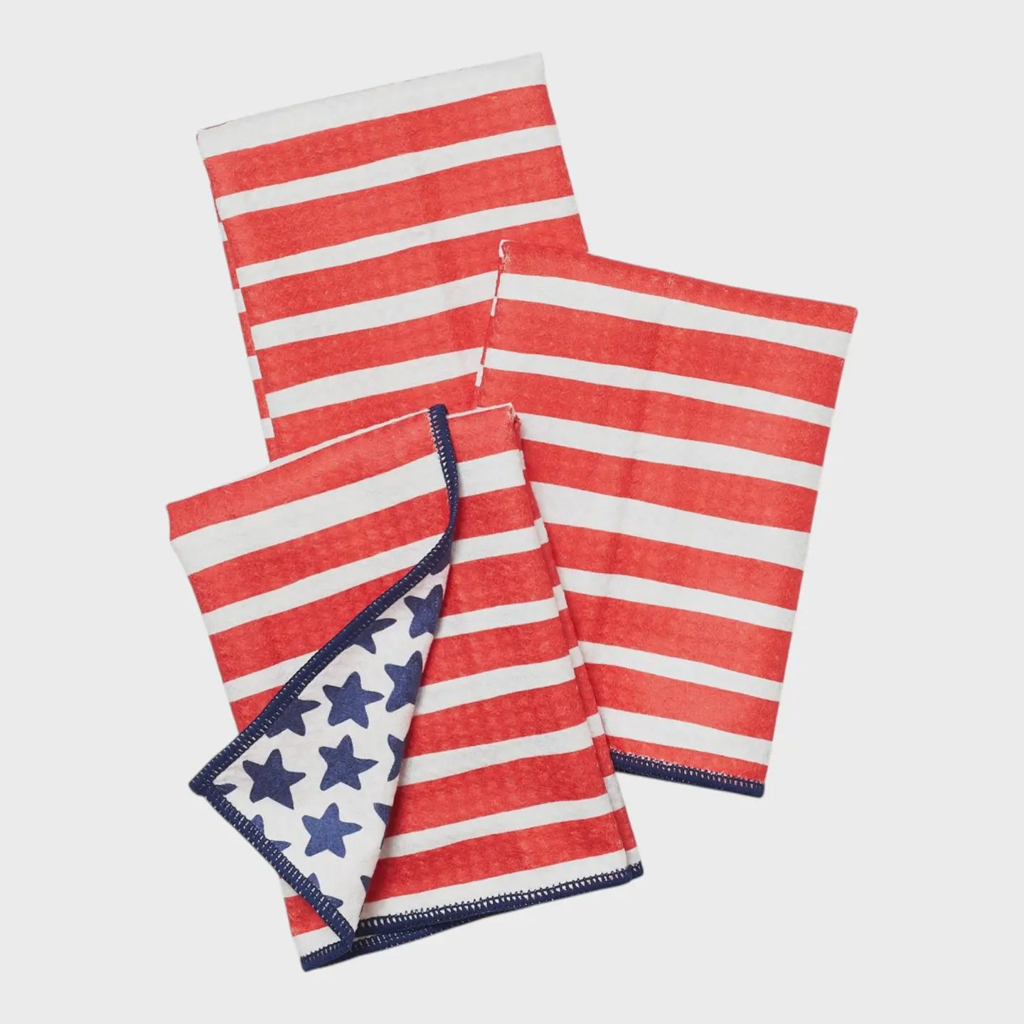 Mighty Mini Towel (Set of 3) Reversable- USA Flag