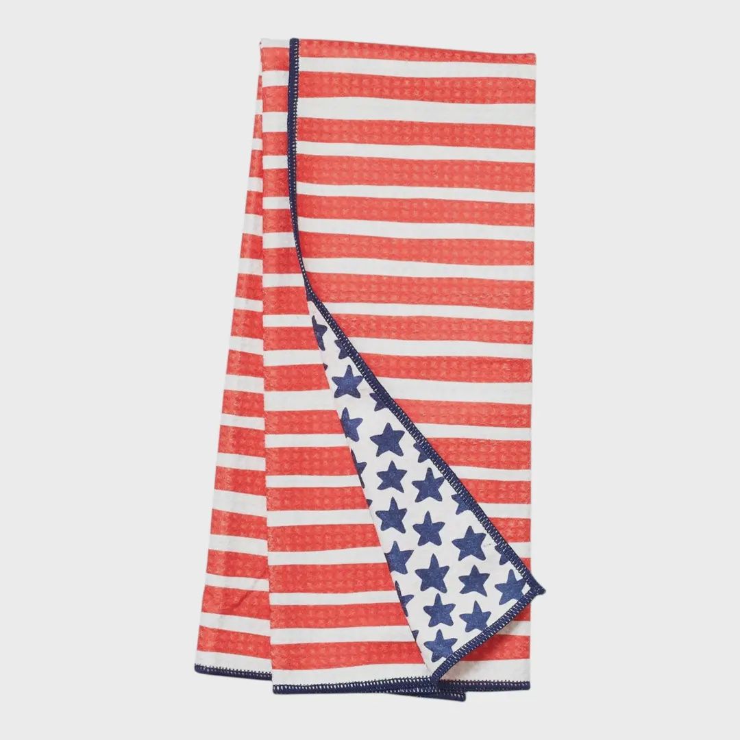 Anywhere Towel Reversible -USA Flag