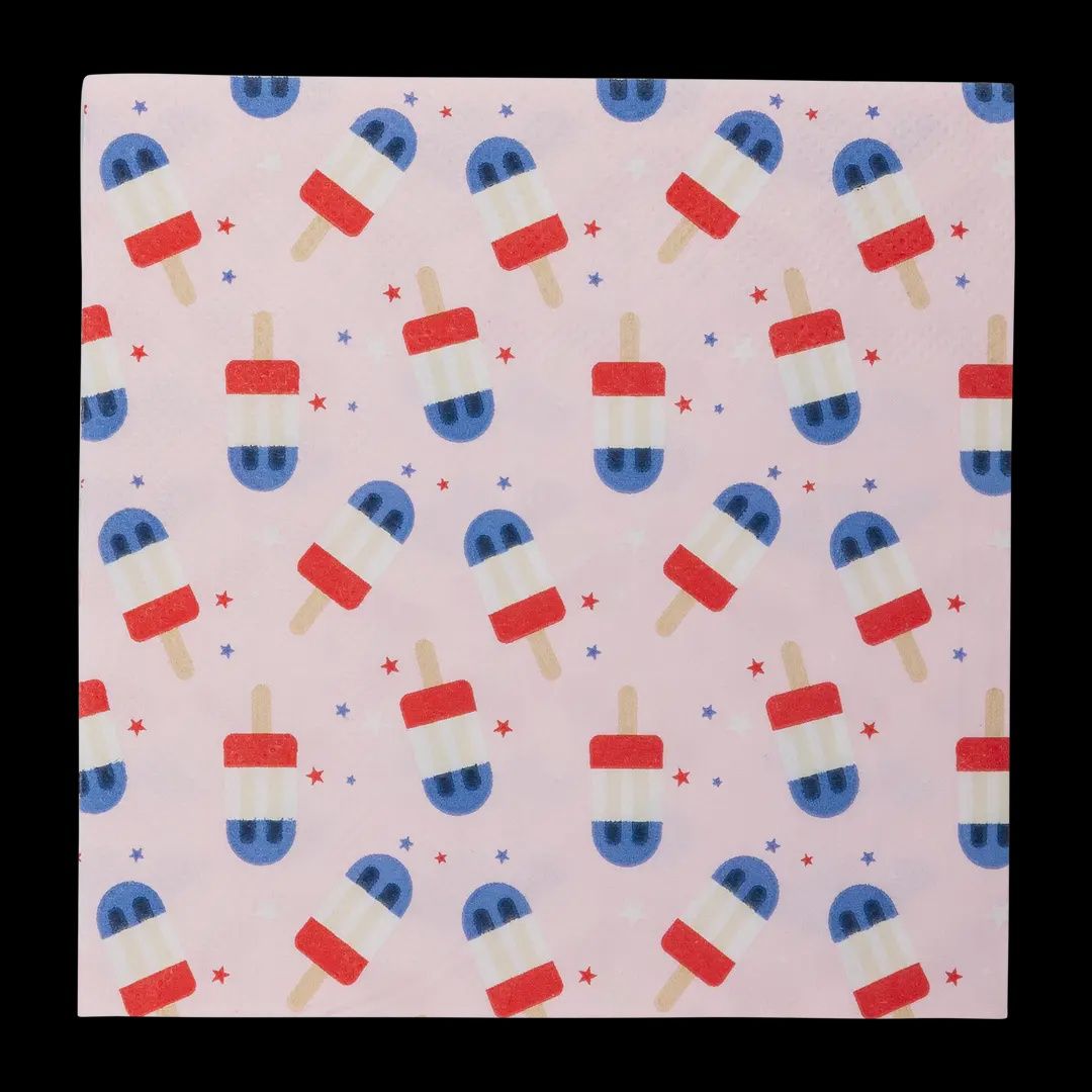 Popsicles Pattern Paper Napkins