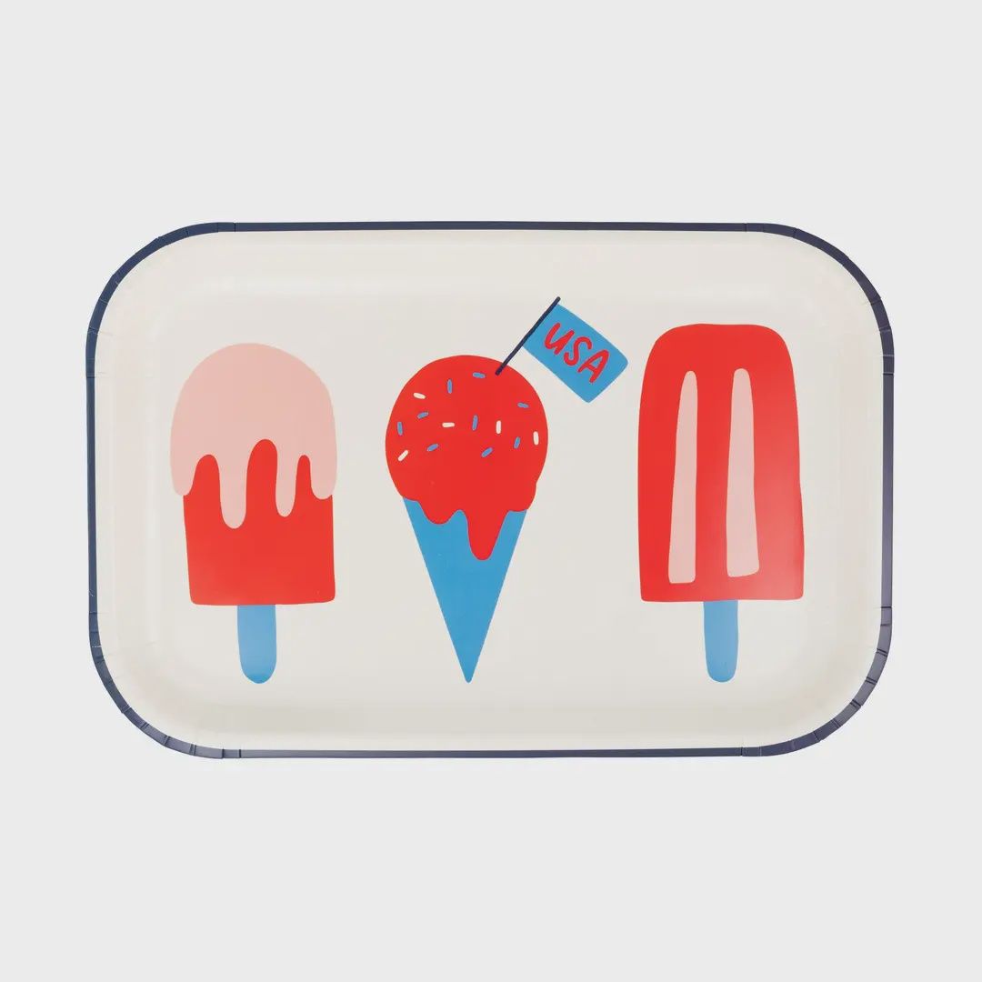 Popsicle Shaped Plate