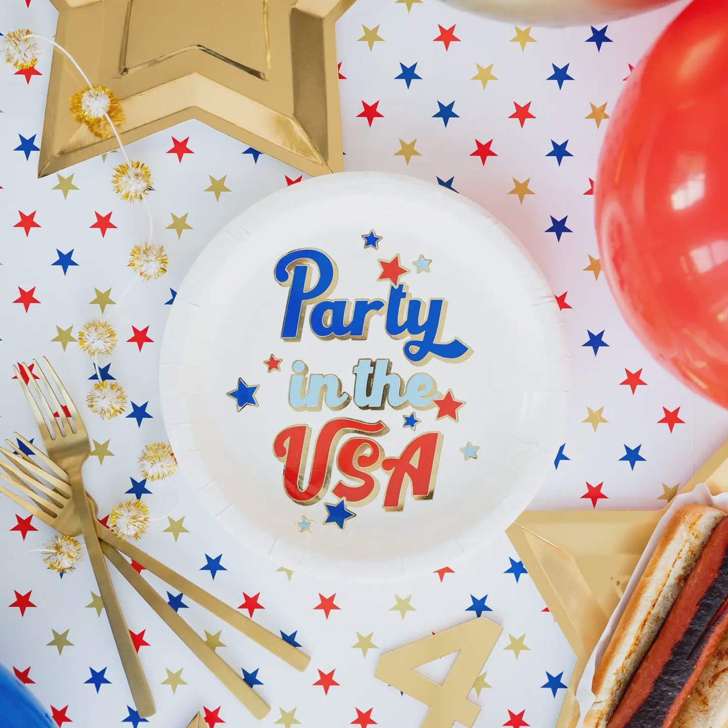 Party in the USA Plate
