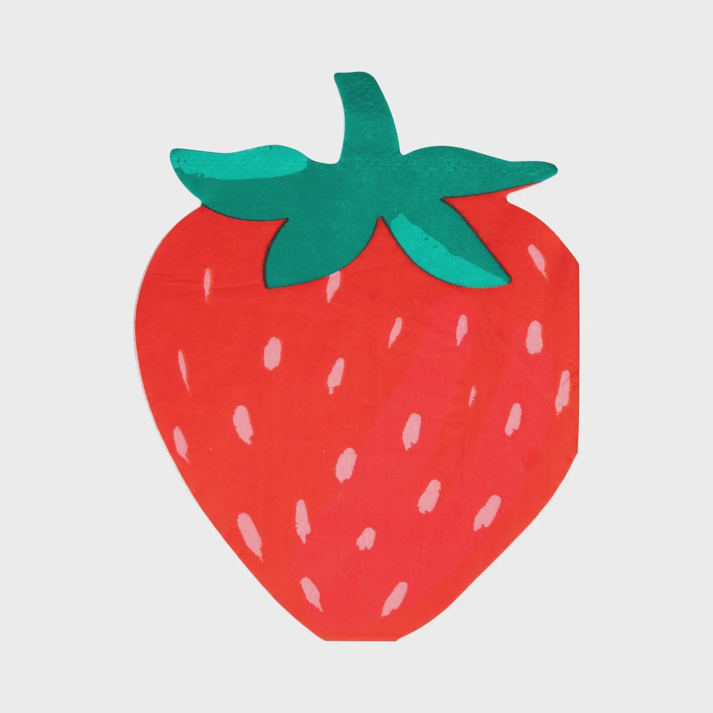 Strawberry Shaped Napkins