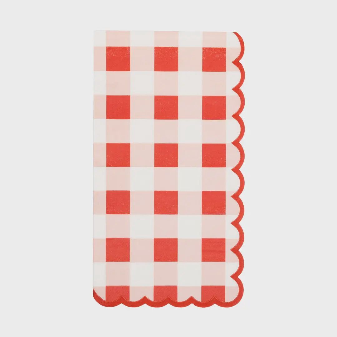 Gingham Dinner Napkin