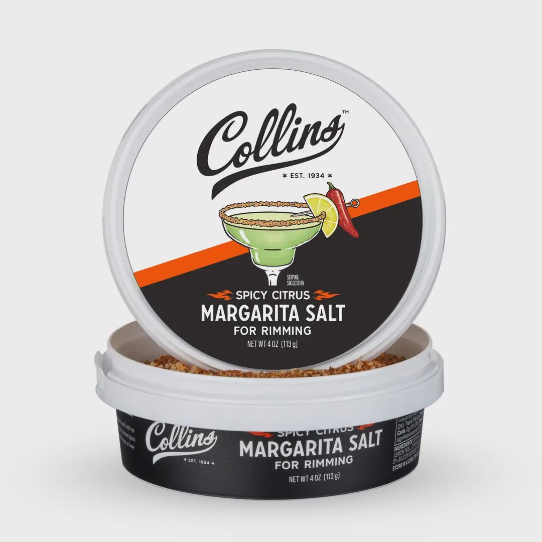 Spicy Citrus Glass Rimming Margarita Sea Salt