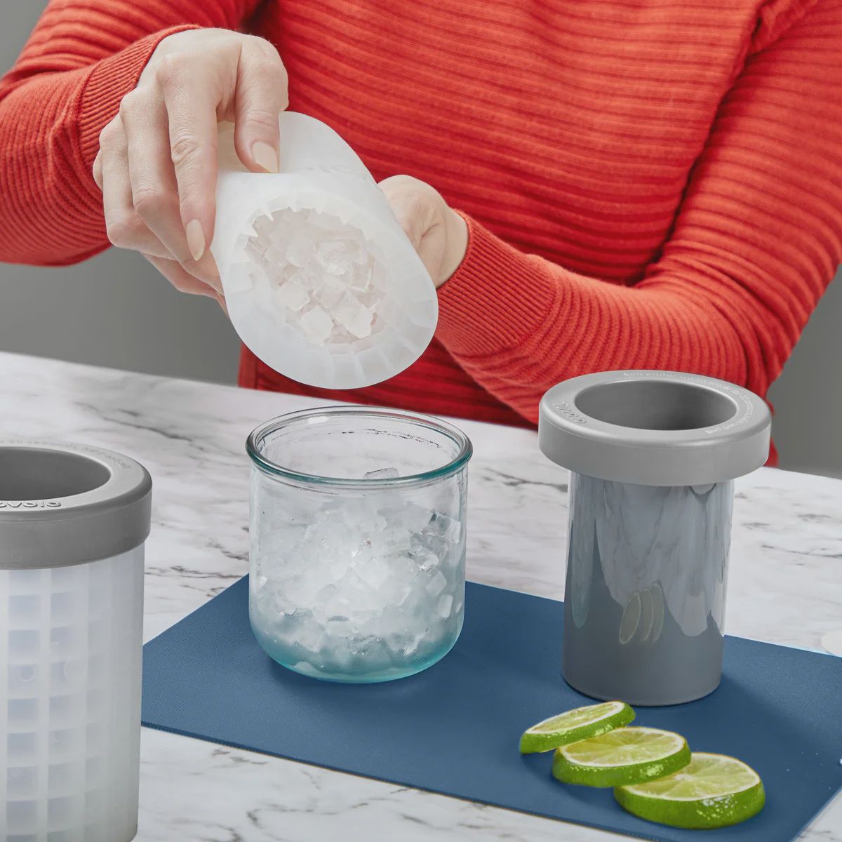 Squeeze &amp; Release Mini Ice Cylinder
