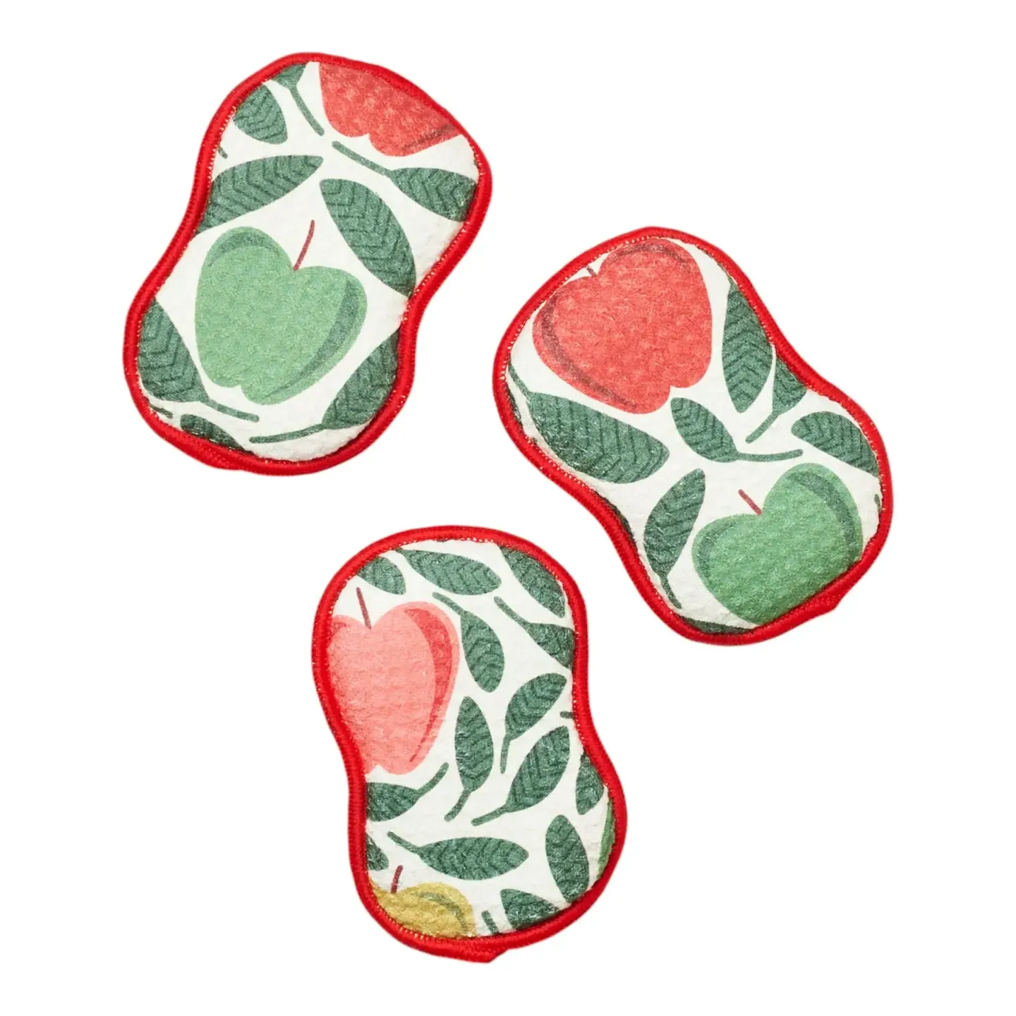 Re:usable Sponges (Set of 3) Happy Apple