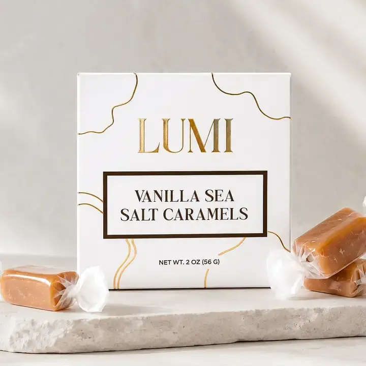 Vanilla Sea Salt Caramels