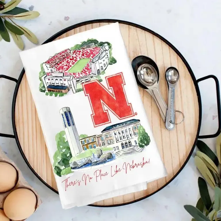 NE Landmark Tea Towel