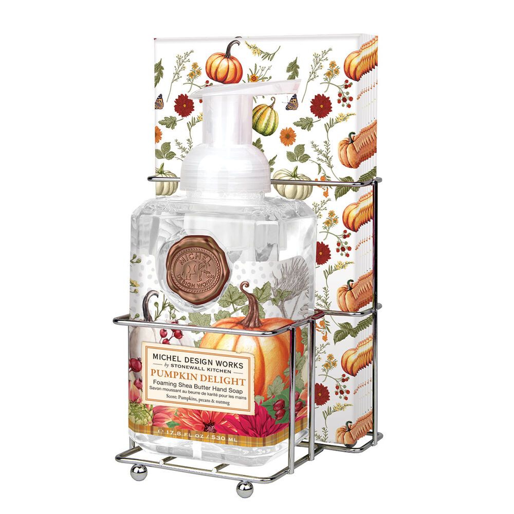 Pumpkin Delight Foaming Soap Napkin Set