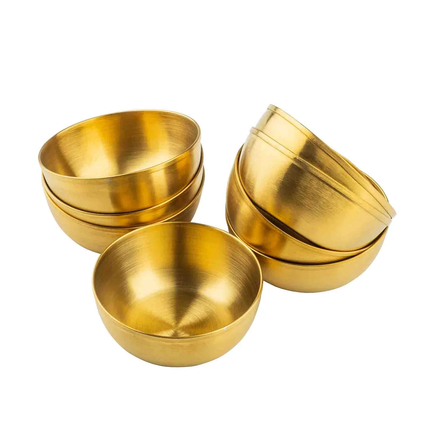 4oz Gold Serving Bowls, Set of 8