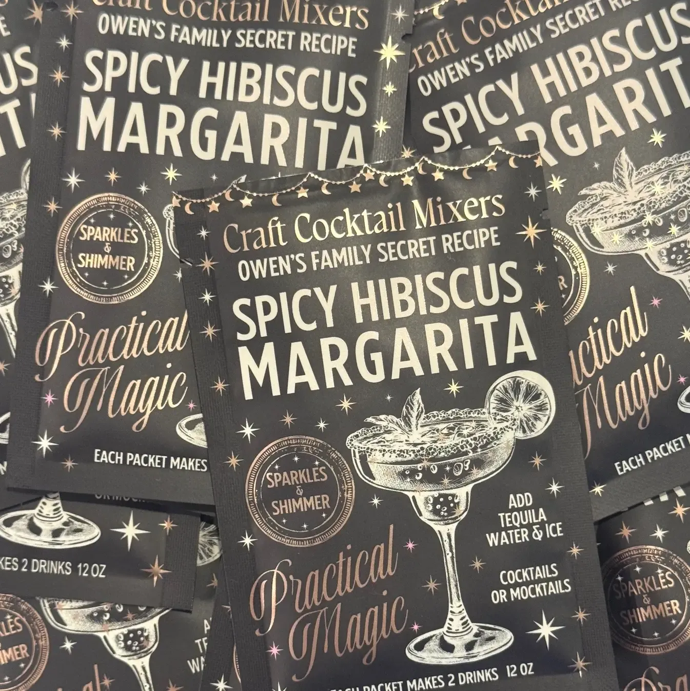 Sparkle Black Label Spicy Margarita - 2 Drinks