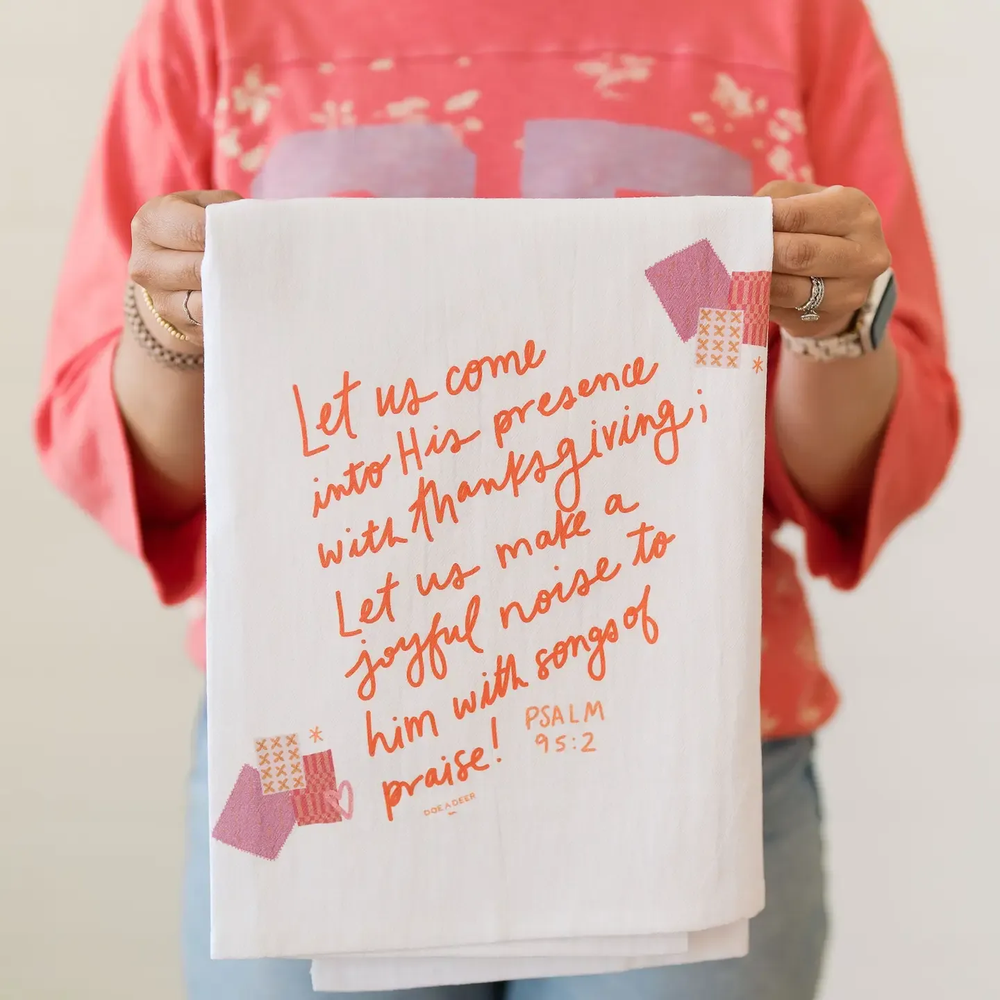 Come Into His Presence Towel