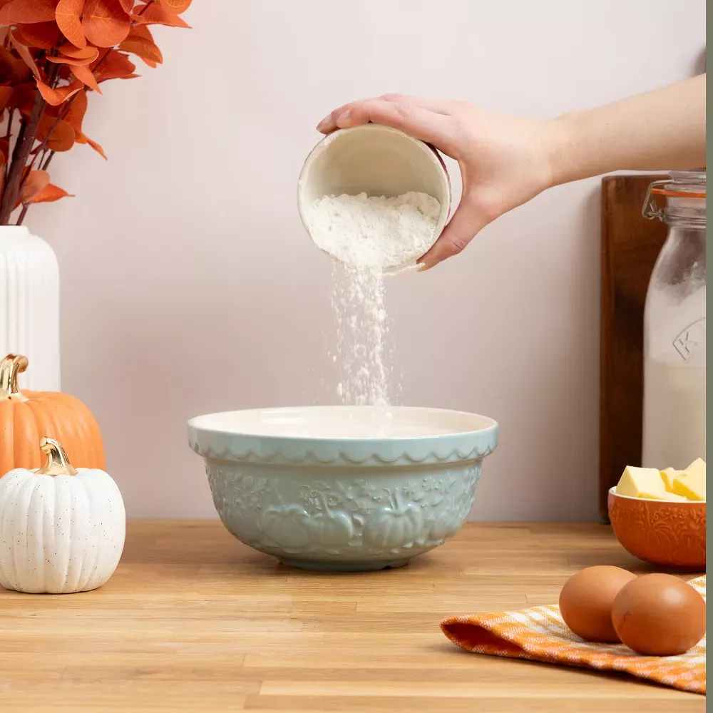 Pumpkin Mixing Bowl Size 30, 1.15-Quart, Blue
