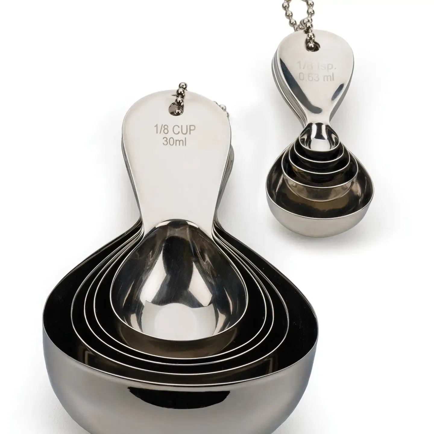 Measuring Cups - Teardrop Set of 5