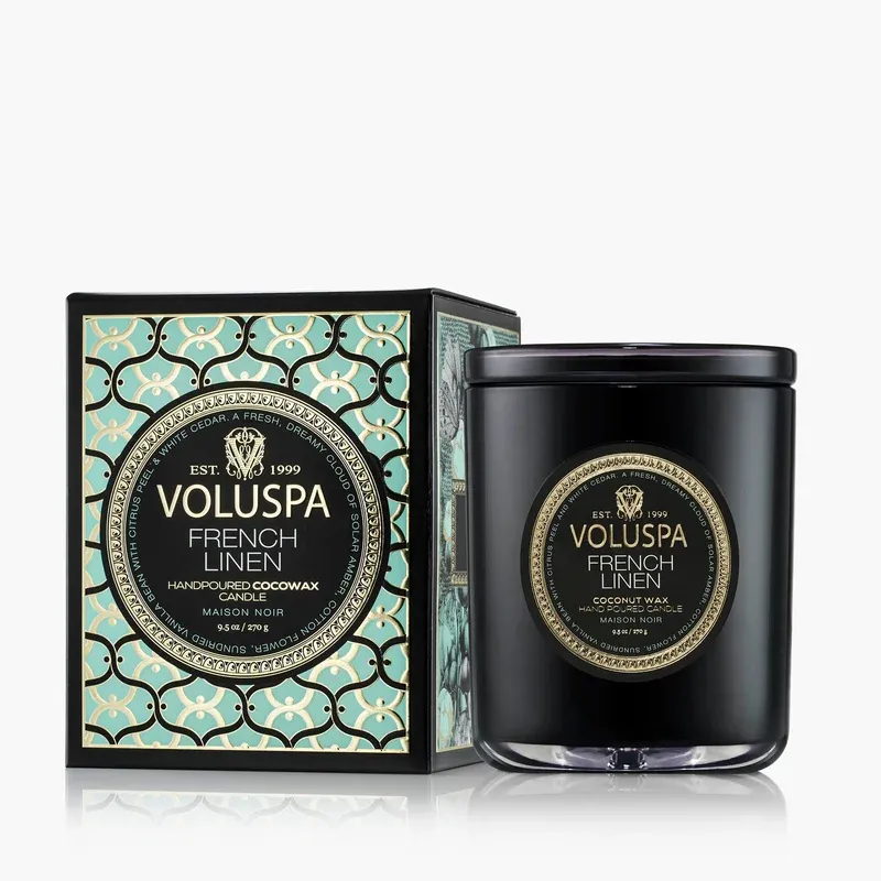 French Linen Classic Candle