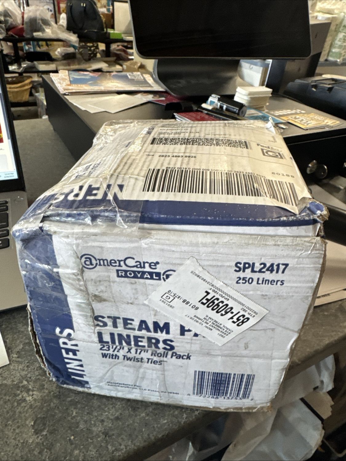Disposable Steam Pan Liners 23.5x17 Heat Resistant Easy Clean Up High Density...