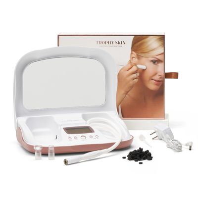 Trophy Skin MicrodermMD Microdermabrasion Beauty System for Exfoliation and...