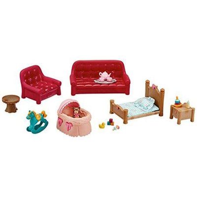 Li&#39;L Woodzeez Miniature Furniture Playset 23pc