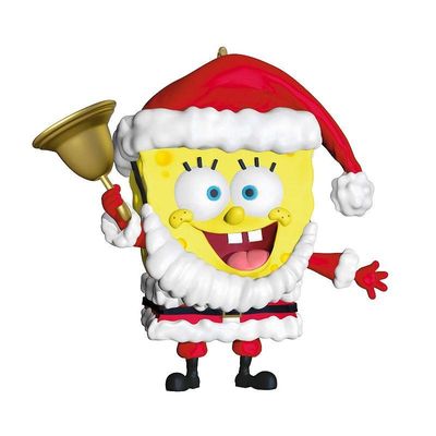 Nickelodeon SpongeBob SquarePants Santa Hallmark Keepsake Christmas Ornament