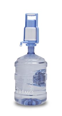 Primo Portable Manual Water Pump/Dispenser in Blue and White