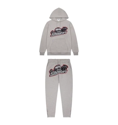 Trapstar London Shooters Tracksuit Grey / Red