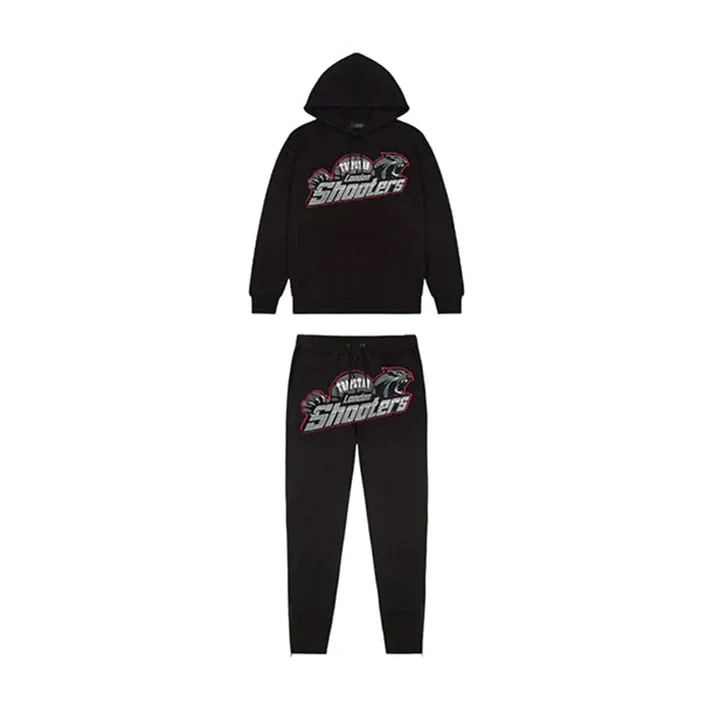 Trapstar London Shooters Tracksuit Black / Red