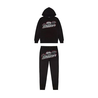 Trapstar London Shooters Tracksuit Black / Red