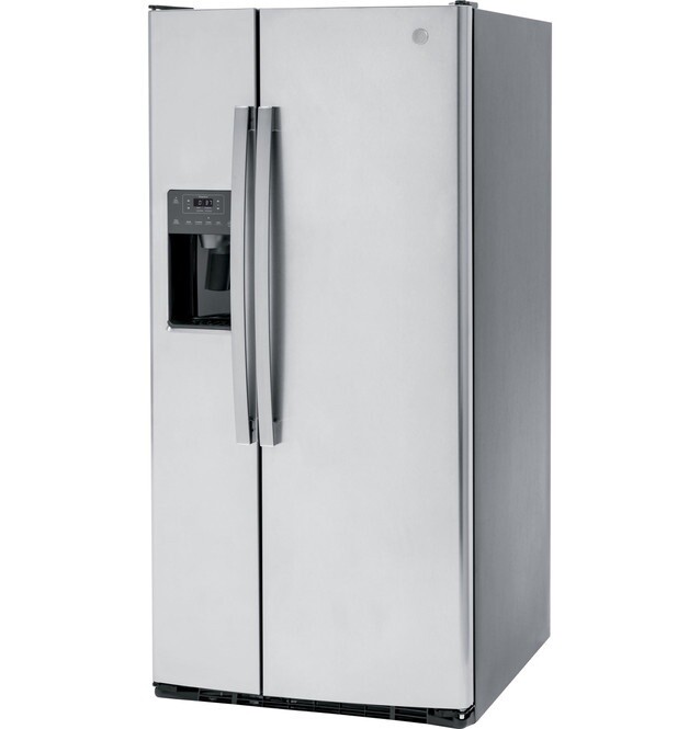 GE 23.0 Cu. Ft. Side-By-Side Refrigerator Stainless Steel