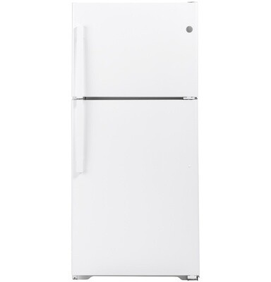 GE 19.2 Cu Ft Top Mount Refridgerator White