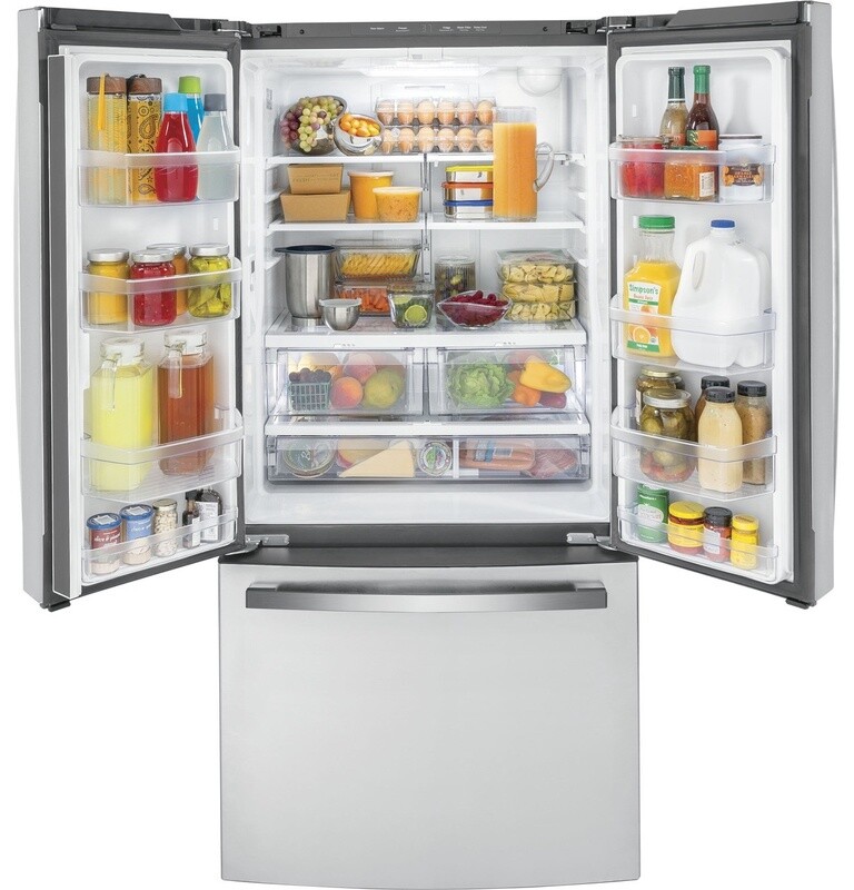 GE 18.6 Counter Depth French Door S/S