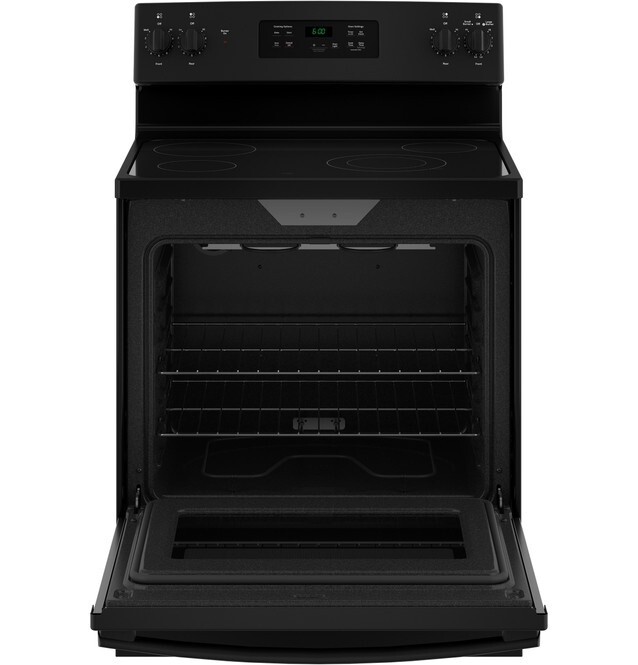 GE Range Free standing Electric Stove Black