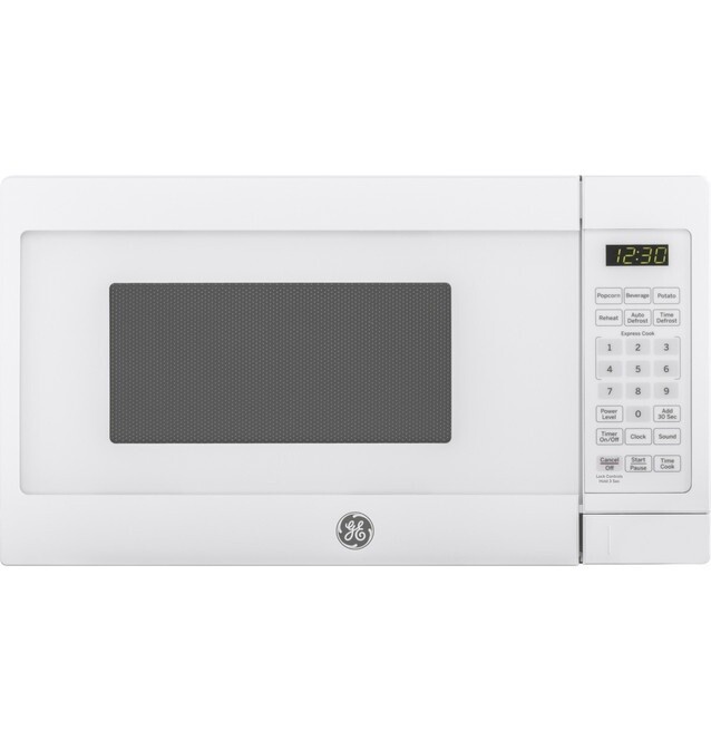 GE 0.7 Cu Ft Microwave White