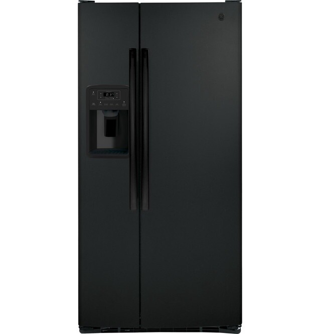 GE 23 Cu Ft Side x Side Refridgerator Black