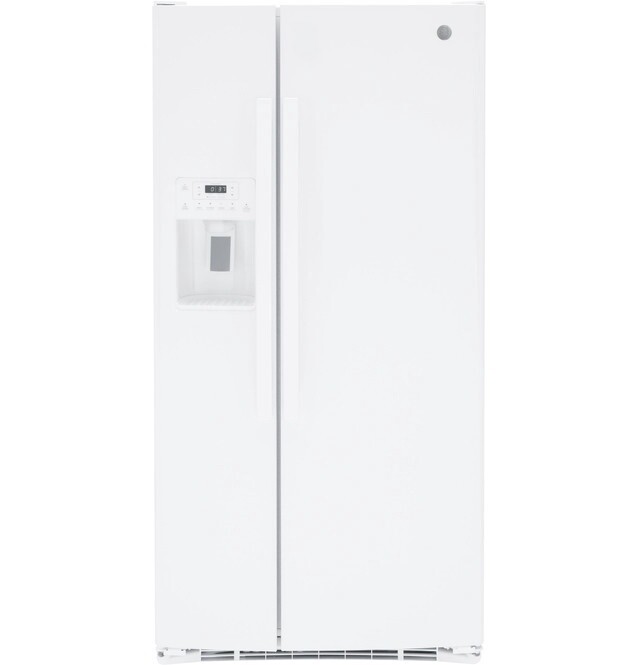 GE 23 Cu Ft Side x Side Refridgerator White