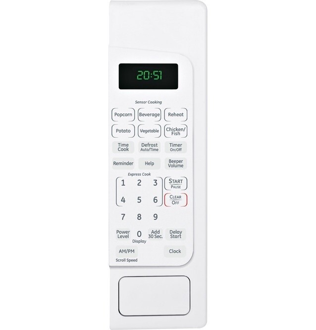 GE 2.0 Cu Ft Microwave White