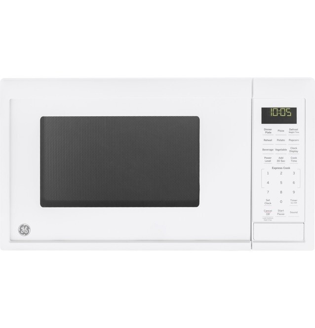 GE 0.9 Cu Ft Microwave White