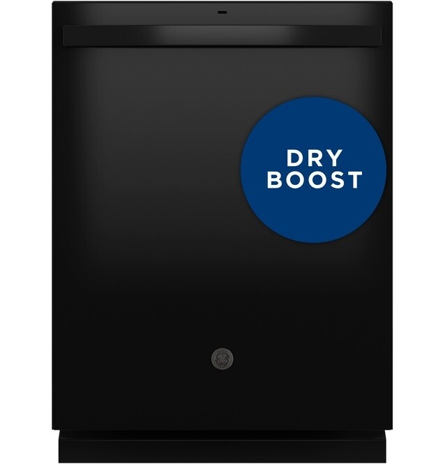 GE Dishwasher 24'' Sanitizer Cycle Dryer Boost Black