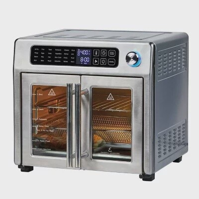 Emeril Lagasse Stainless Steel 10-in-1 French Door AirFryer 360