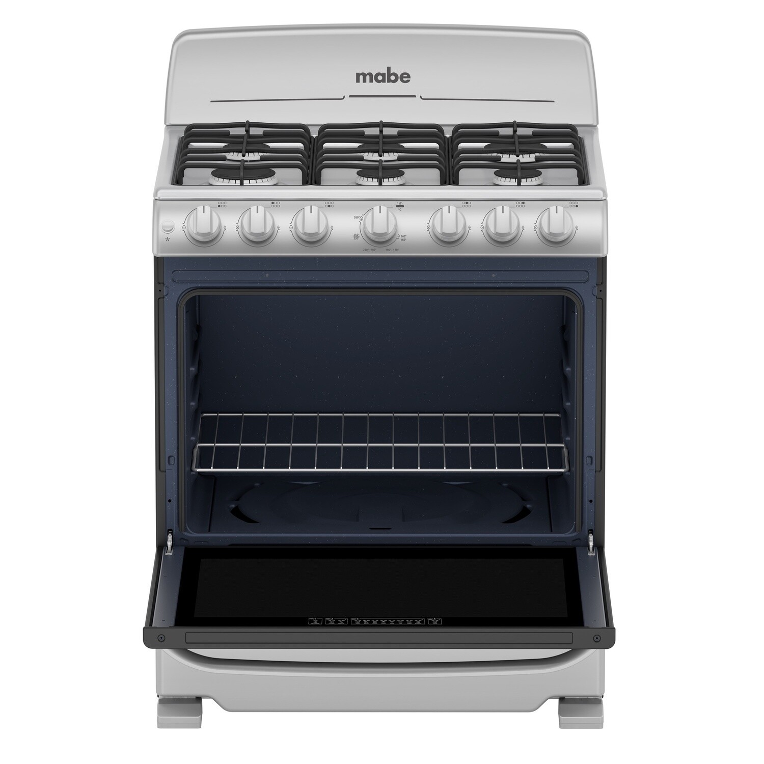 Mabe Gas range 30&quot; Silver