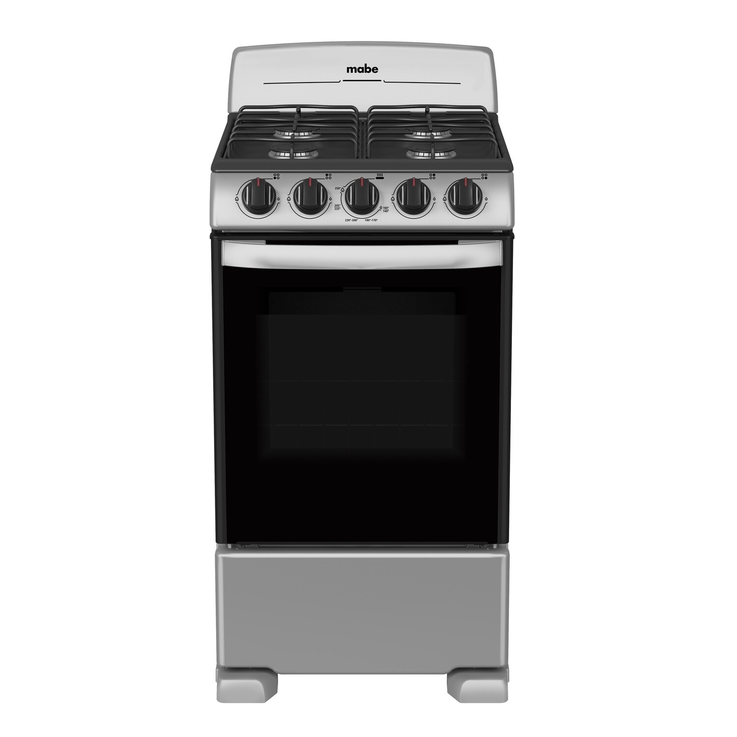 Mabe Gas range 20&quot; Black/Silver