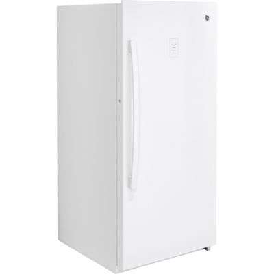 GE 14.1 Cu. Ft. Frost Free Upright Freezer White