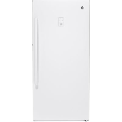 GE 14.1 Cu. Ft. Frost Free Upright Freezer White