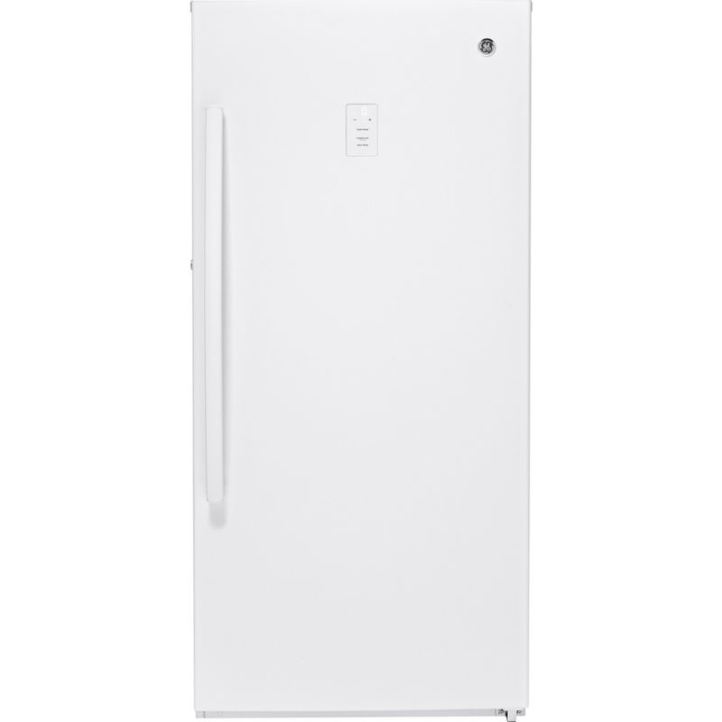 GE 14.1 Cu. Ft. Frost Free Upright Freezer White