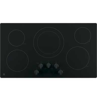 GE 36&quot; Built-In Knob Control Electric Cooktop