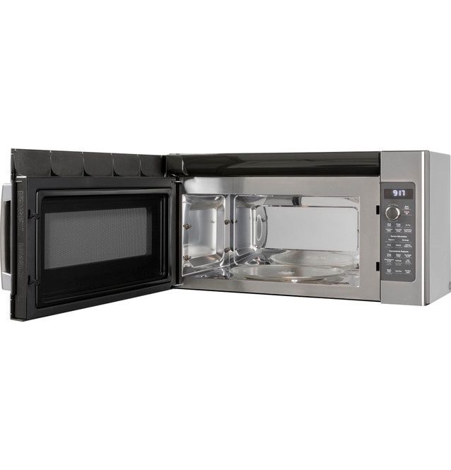 GE Profile 1.7 Cu. Ft. Convection Over-the-Range Microwave Oven Stainless Steel