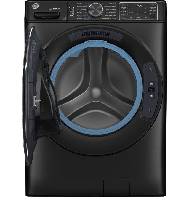 GE 5.0 cu. ft. Smart Front Load Steam Washer with SmartDispense UltraFresh Vent System, OdorBlock, Sanitize + Allergen ENERGY STAR