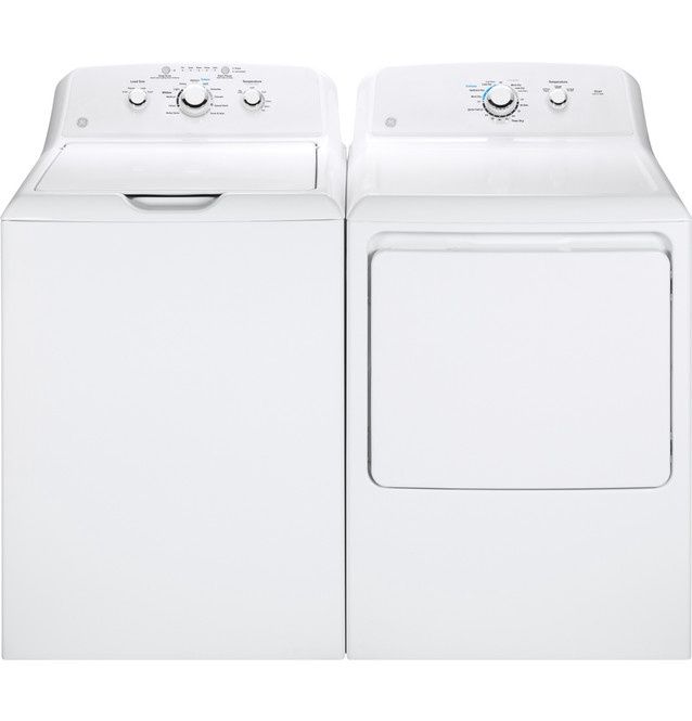 GE 6.2 cu. ft. Electric Dryer with Up To 120 ft. Venting